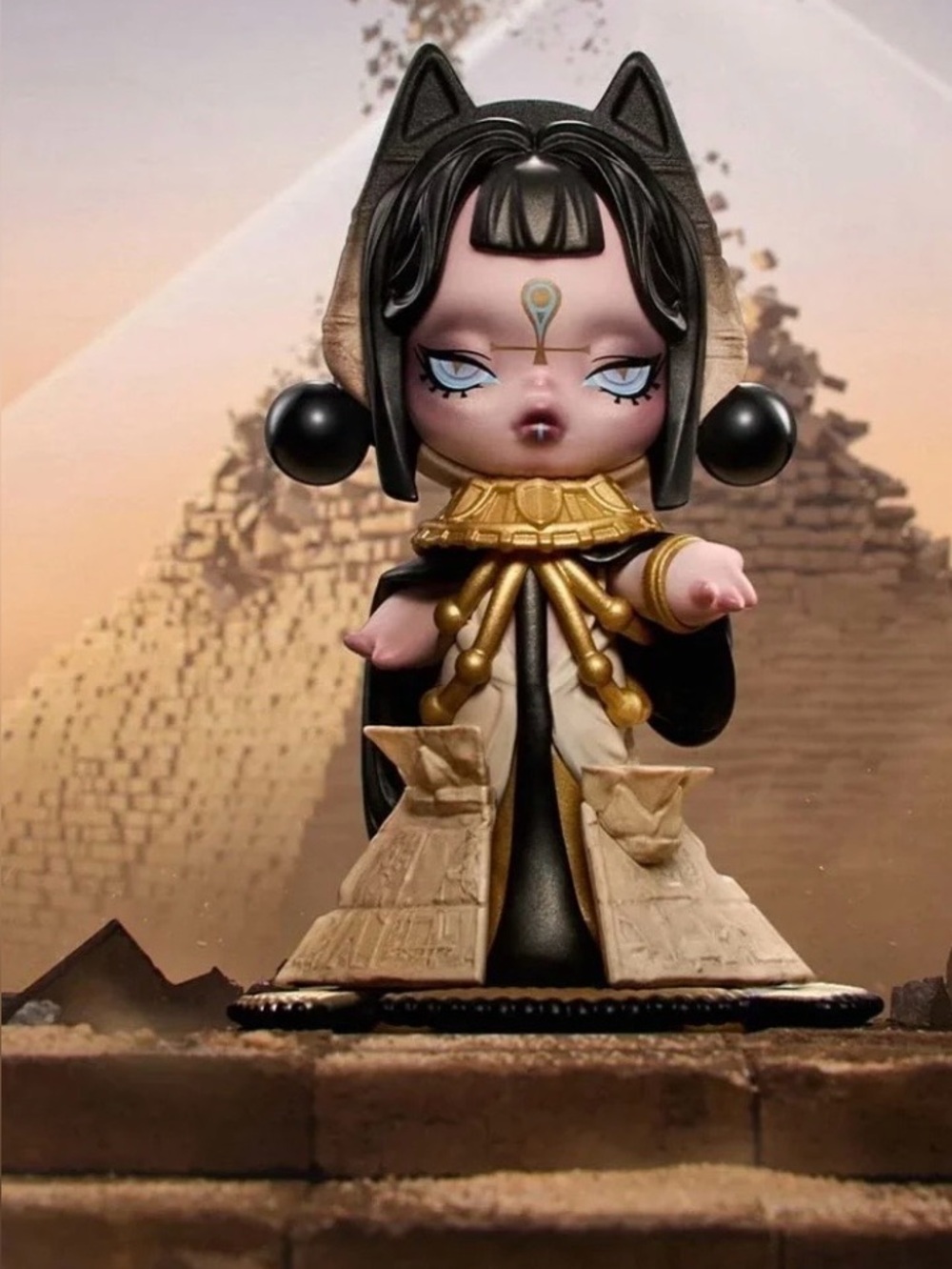 POP MART Skullpanda Where Time Dwells Mystic Veil Egyptian Theme Figure